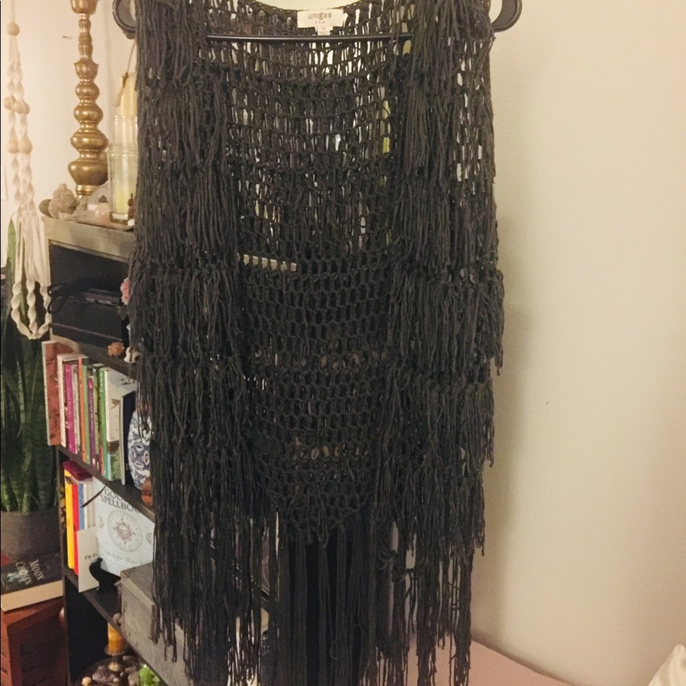 Boho Fringe Vest for the hippy